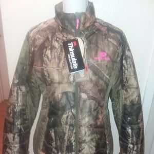 New lightweight camo coat size large